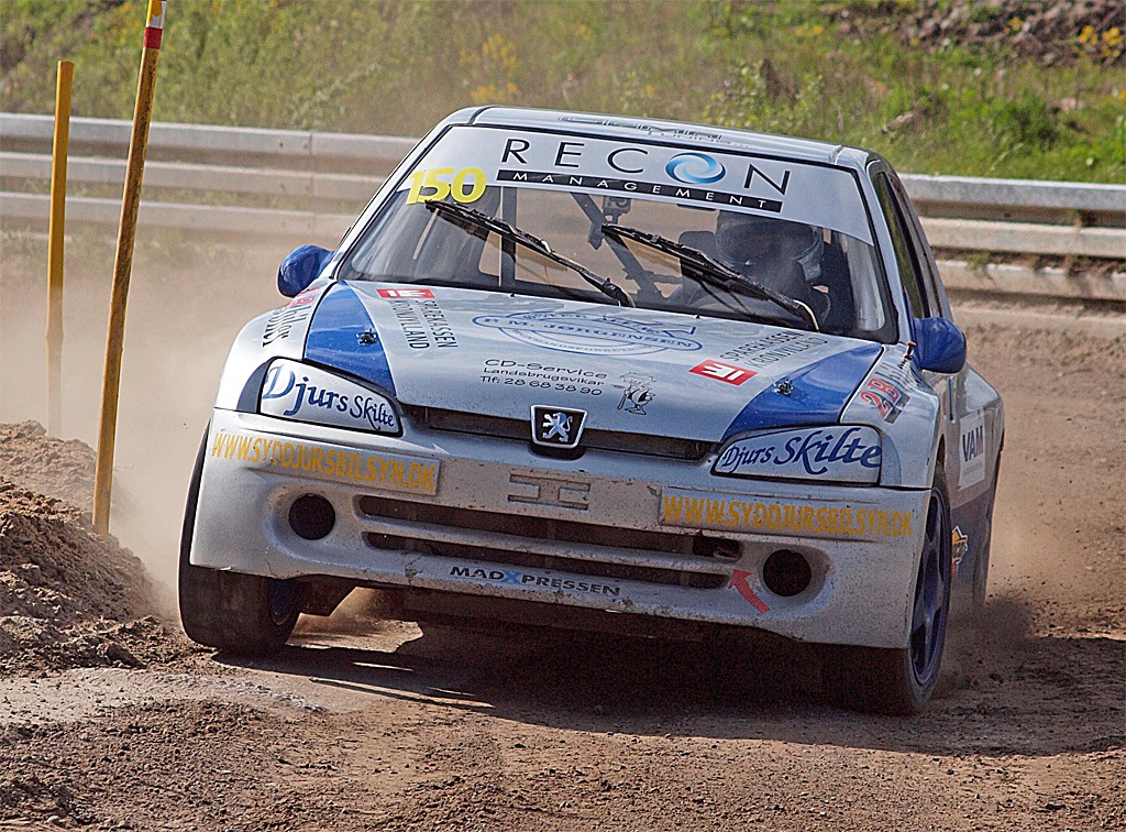 Jacob Schnoor er gået i front for DM i SUPER 1600
(Foto: Åge Keseler Kirketerp)
